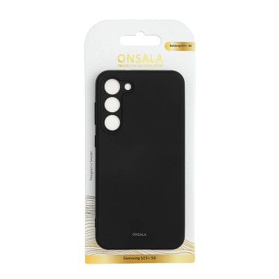 Skal ONSALA Backcover Silikon Samsung S23+ - Svart#2