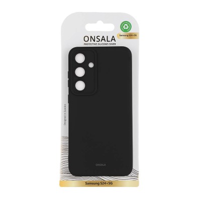 Skal ONSALA Backcover Silicone Samsung S24+ - Svart#3