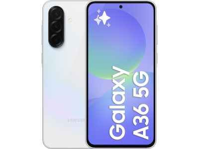 Samsung Galaxy A36 5G 256 GB, 6.7" sAMOLED 120Hz, 50/8/5/12 Mpixel kamera, Dual SIM, Android - Awesome White#1