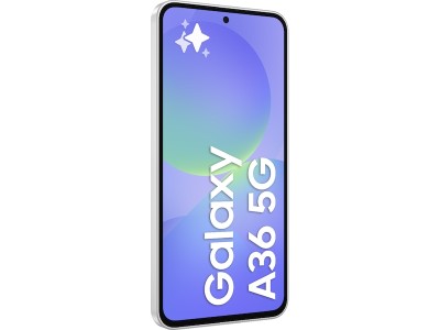 Samsung Galaxy A36 5G 256 GB, 6.7" sAMOLED 120Hz, 50/8/5/12 Mpixel kamera, Dual SIM, Android - Awesome White#3