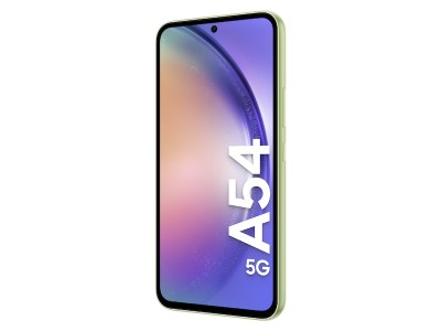 Samsung Galaxy A54 5G 128 GB, 6.4" sAMOLED 120Hz, 50/12/5/32 Mpixel kamera, Hybrid Dual SIM, MicroSD, IP67, Android - Awesome Lime#2