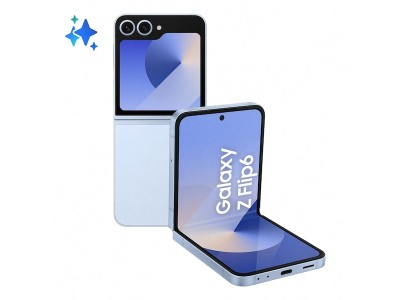 Samsung Galaxy Z Flip6 5G 512 GB, 6.7" FHD+, 50/12/10 Mpixel kamera, Dual SIM, Android - Blå#1