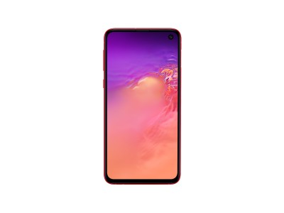 Samsung Galaxy S10e 128 GB, 5.8" FHD+, 12/16/10 Mpixel kamera, IP68, Dual SIM, MicroSD, Android 9 - Röd#1