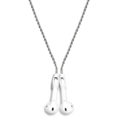 Tapper AirPod Rope Chain - exklusiv kedja för AirPods - Silver#3