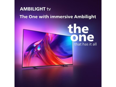 43" Philips "The One" 43PUS8548/12 Smart-TV, UHD/4K, HDR10+, Google TV, 3-sidig Ambilight#3