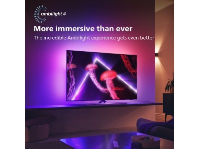 48" Philips 48OLED807/12 OLED Smart-TV, UHD/4K, 120Hz Gaming TV, Android, 4-sidig Ambilight#4