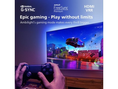 48" Philips 48OLED807/12 OLED Smart-TV, UHD/4K, 120Hz Gaming TV, Android, 4-sidig Ambilight#8