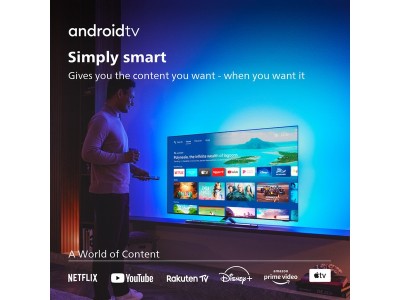 48" Philips 48OLED807/12 OLED Smart-TV, UHD/4K, 120Hz Gaming TV, Android, 4-sidig Ambilight#9