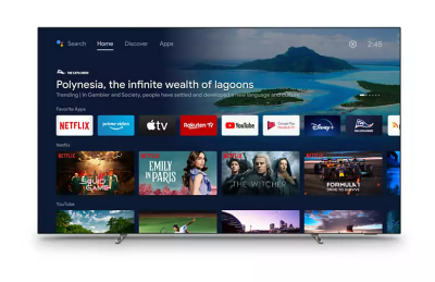65" Philips 65OLED707/12 OLED Smart-TV, UHD/4K, 120Hz Gaming TV, Android, 3-sidig Ambilight#5