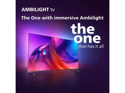 75" Philips "The One" 75PUS8808/12 Smart-TV, UHD/4K, 120Hz Gaming TV, HDR10+, Google TV, 3-sidig Ambilight#3