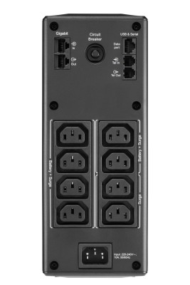 APC Back-UPS Pro BR1600MI, 1600VA/960W, 8 utgångar (C13), display, Line-Interactive#2