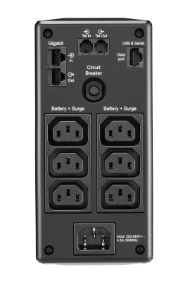APC Back-UPS Pro BR900MI, 900VA/540W, 6 utgångar (C13), display, Line-Interactive#2