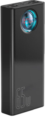 Baseus Amblight PowerBank 30000 mAh, 1xUSB-C PD 65W, 4xUSB-A - Svart#1