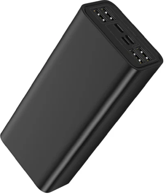 Baseus Amblight PowerBank 30000 mAh, 1xUSB-C PD 65W, 4xUSB-A - Svart#2