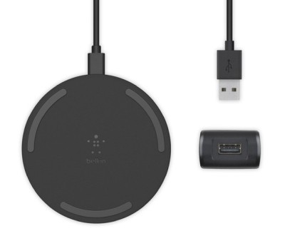 Trådlös Qi-laddare Belkin BoostCharge Wireless Charging Pad, QC 3.0, 10W inkl. strömadapter - Svart#3