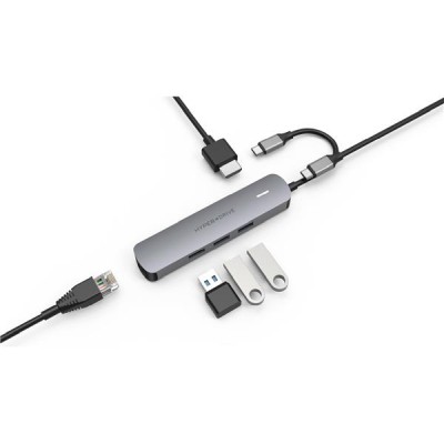 Hyperdrive 6-in-1 Hub 4K - Silver#2