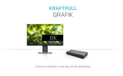 USB-C/Thunderbolt 4 i-Tec Dual Display Docking Station, Dual 4K@60Hz, 96W PD, inkl. strömadapter#5