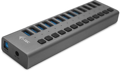 USB 3.0-hub i-tec Charging HUB, 13xUSB 3.2, inkl. 60W strömadapter#1