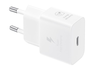 Väggladdare Samsung Galaxy Power Adapter GaN 25W USB-C - Vit#1