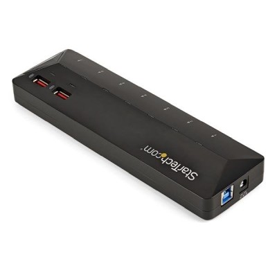 USB 3.0-hub StarTech ST93007U2C, 7xUSB 3.0 + 2x2,4A snabbladdningsportar, inkl. strömadapter#2