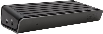 USB-C dockningsstation Targus Dual DV4K Docking Station, 2xHDMI/2xDP, GigaLAN, 4xUSB 3.0, combo hörlur/mikrofon, Windows/Mac, med 60W strömförsörjning#1