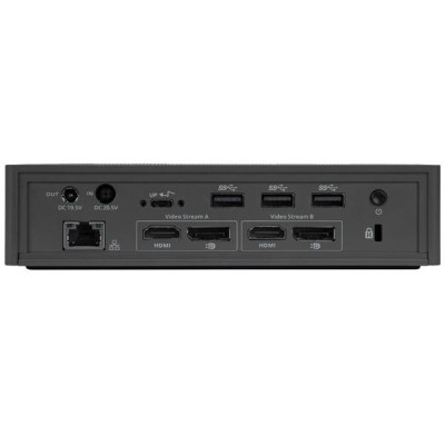 USB-C dockningsstation Targus USB-C DV4K Docking Station, 2xHDMI/2xDP, GigaLAN, 4xUSB 3.0, combo hörlur/mikrofon, Windows/Mac, med 100W strömförsörjning#2