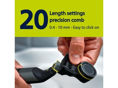 Philips OneBlade Pro QP6552/15 Face & Body, trimma / forma / raka#4