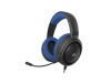 Corsair HS35 Gaming Headset, volymkontroll, löstagbar mikrofon, 3,5mm - Blå