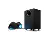 Logitech G560 Lightsync, 2.1 stereo, 120W RMS, RGB, USB/Bluetooth - Svart#1