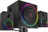 SpeedLink Gravity Carbon RGB 2.1, 60W RMS, Bluetooth - Svart#1