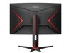 27" AOC CQ27G2U, Curved VA 2560x1440, 1 ms, 144Hz FreeSync, höjdjusterbar, VGA/HDMI/DP#5