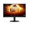 27" AOC CQ27G4X, Curved Fast VA 2560x1440, 0.5 ms, 180Hz Adaptive-Sync, 1500R, höjdjusterbar, 2xHDMI/DP#1