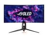 34" Asus ROG Swift PG34WCDM, Curved OLED 3440x1440, 0,03 ms, 240Hz G-Sync, HDR10, 800R, höjdjusterbar, 2xHDMI/DP/USB-C 90W, USB 3.2-hubb#1