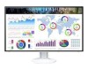 31.5" Eizo FlexScan EV3285-WT, IPS 4K/3840x2160, 5 ms, höjdjusterbar, 2xHDMI/DP/USB-C 60W, högtalare, USB 3.2-hubb - Vit