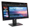 27" Lenovo ThinkVision T27QD-40, IPS 2560x1440, 4 ms, 120Hz, höjdjusterbar, pivot, HDMI/DP/USB-C 100W, LAN, USB 3.2-hubb#2