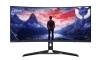 34" Lenovo Legion R34w-30, Curved VA 3440x1440, 0.5 ms, 180Hz FreeSync Premium, 1500R, höjdjusterbar, HDMI/DP