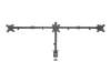 Skrivbordsfäste Manhattan Monitor Triple Desk Mount för 3 skärmar 10-27", max 14kg, VESA 75/100mm#2