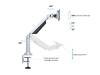 Bordsfäste/Väggfäste Multibrackets M VESA Gas Lift Arm Desk or Wall Basic, max 10kg - Silver#3