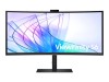 34" Samsung ViewFinity S6 S34A652, Curved VA 3440x1440, 5 ms, 100Hz FreeSync, HDR10, 1000R, höjdjusterbar, HDMI/DP/USB-C 90W, LAN, USB 3.2-hubb, webbkamera