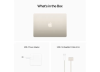 Apple MacBook Air (2022) 13.6 tum, Apple M2 8-core CPU 8-core GPU, 16 GB, 256 GB SSD, 35W strömadapter - Stjärnglans#8