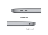 Apple MacBook Pro (2022) 13.3 tum, Apple M2 8-core CPU 10-core GPU, 24 GB, 256 GB SSD - Rymdgrå#6