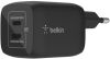 AC-adapter Belkin Boost Charge Pro 65W, Dual USB-C GaN Wall Charger med PPS - Svart