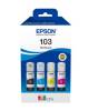 Epson EcoTank 103, flaska 65ml, Multipack (4 färgpatroner)