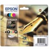 Epson 16XL Multipack, svart/gul/cyan/magenta