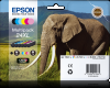 Epson 24XL Multipack, 6 Färger, svart/gul/cyan/ljus cyan/magenta/ljus magenta