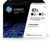 HP 87X Svart, 18000 sid, 2-pack