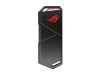 Externt kabinett Asus ROG Strix Arion Black, M.2 NVMe SSD, USB-C 3.2, Aura Sync RGB - Svart