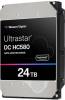 24 TB WD Ultrastar DC HC580, 7200 rpm, 512 MB cache, SATA3