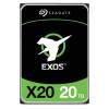 20 TB Seagate Exos X20, 7200 rpm, 256 MB cache, 512e/4kn, SAS 12Gb/s, Self-Encrypting Drive (SED)