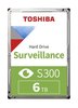 6 TB Toshiba S300 Pro, 7200 rpm, 256 MB cache, SATA3, Surveillance